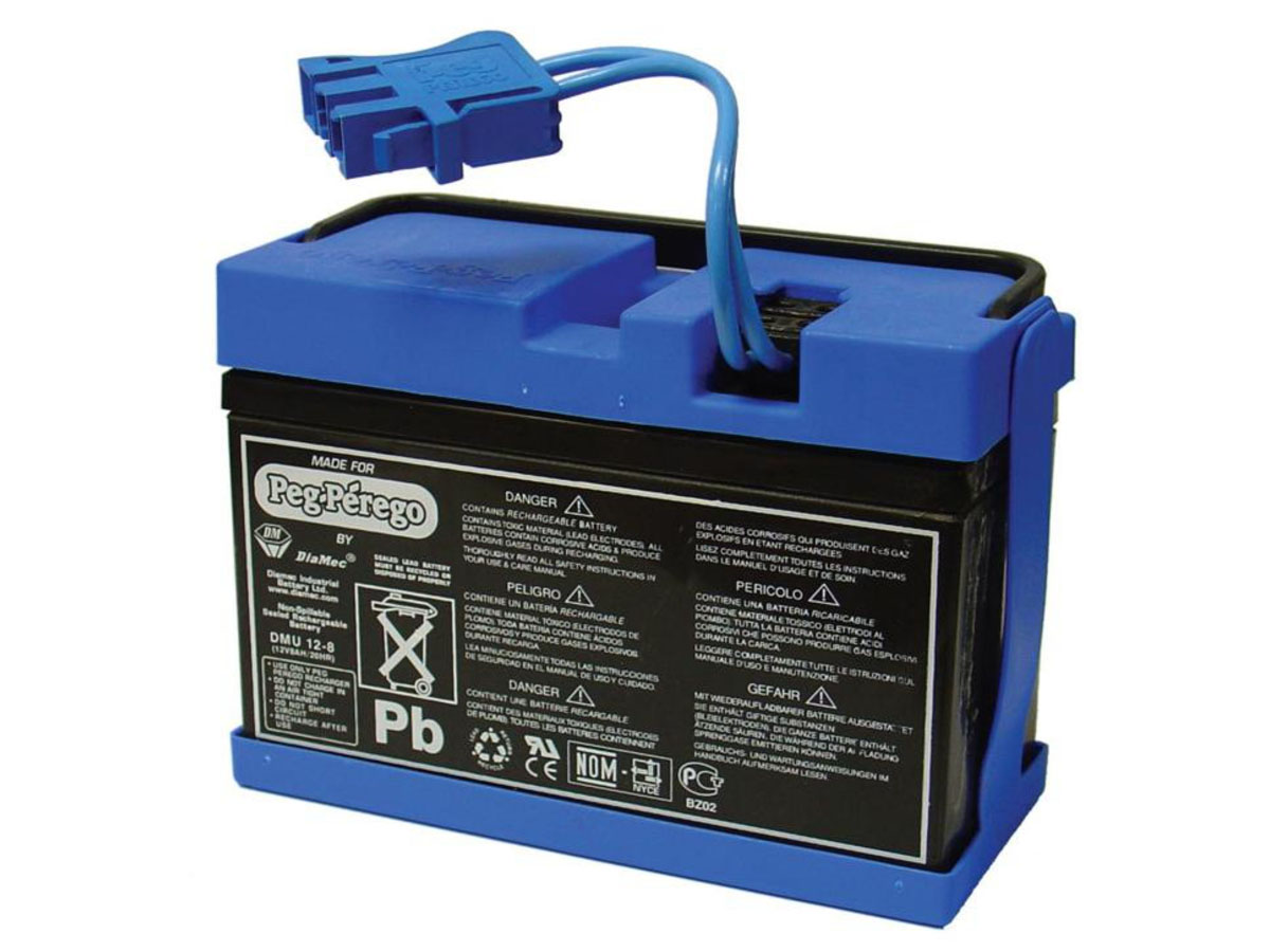 Bateria De Reemplazo 12 Volts Para Montables Peg Perego