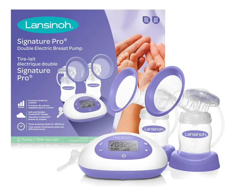 Lansinoh Extractor De Leche Eléctrico Doble- Signature Pro
