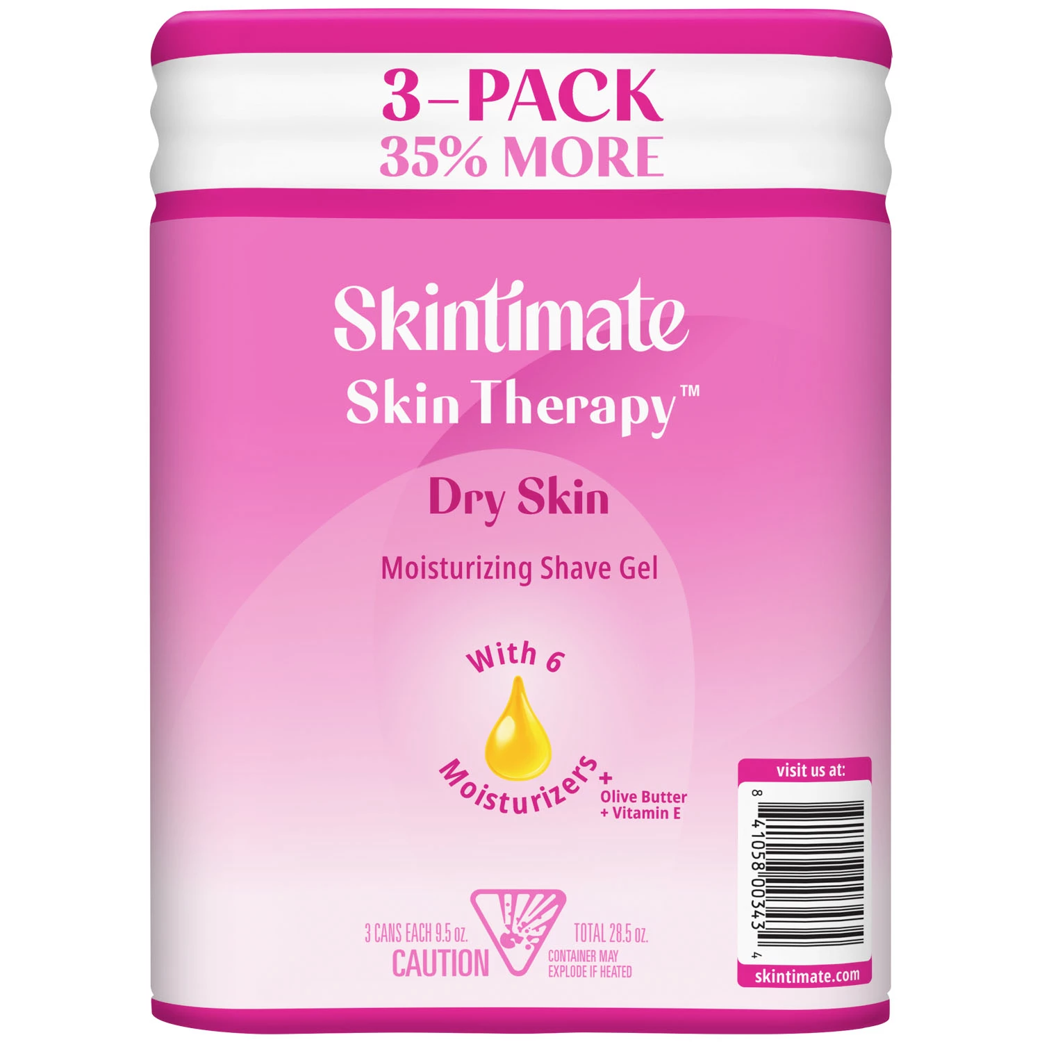 Gel De Afeitar Hidratante Skintimate Skin Therapy Para Mujer