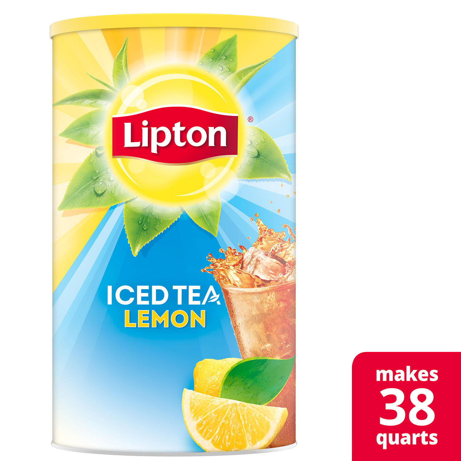 Lipton Iced Tea Americano Bote Jumbo Te Helado Limon 2.54 Kg