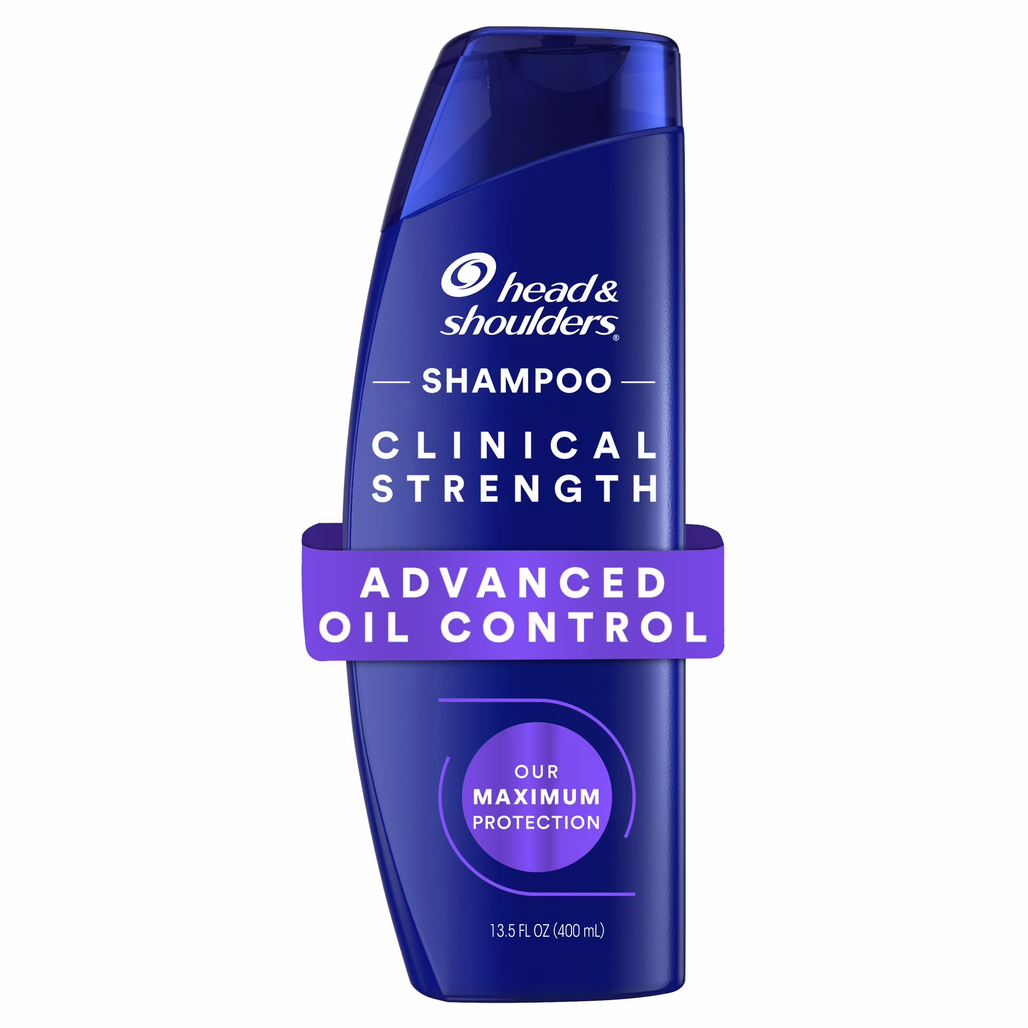 Shampoo Head & Shoulders Clinical Strenght Anticaspa Clinical Cuero Cabelludo Graso, 400ml