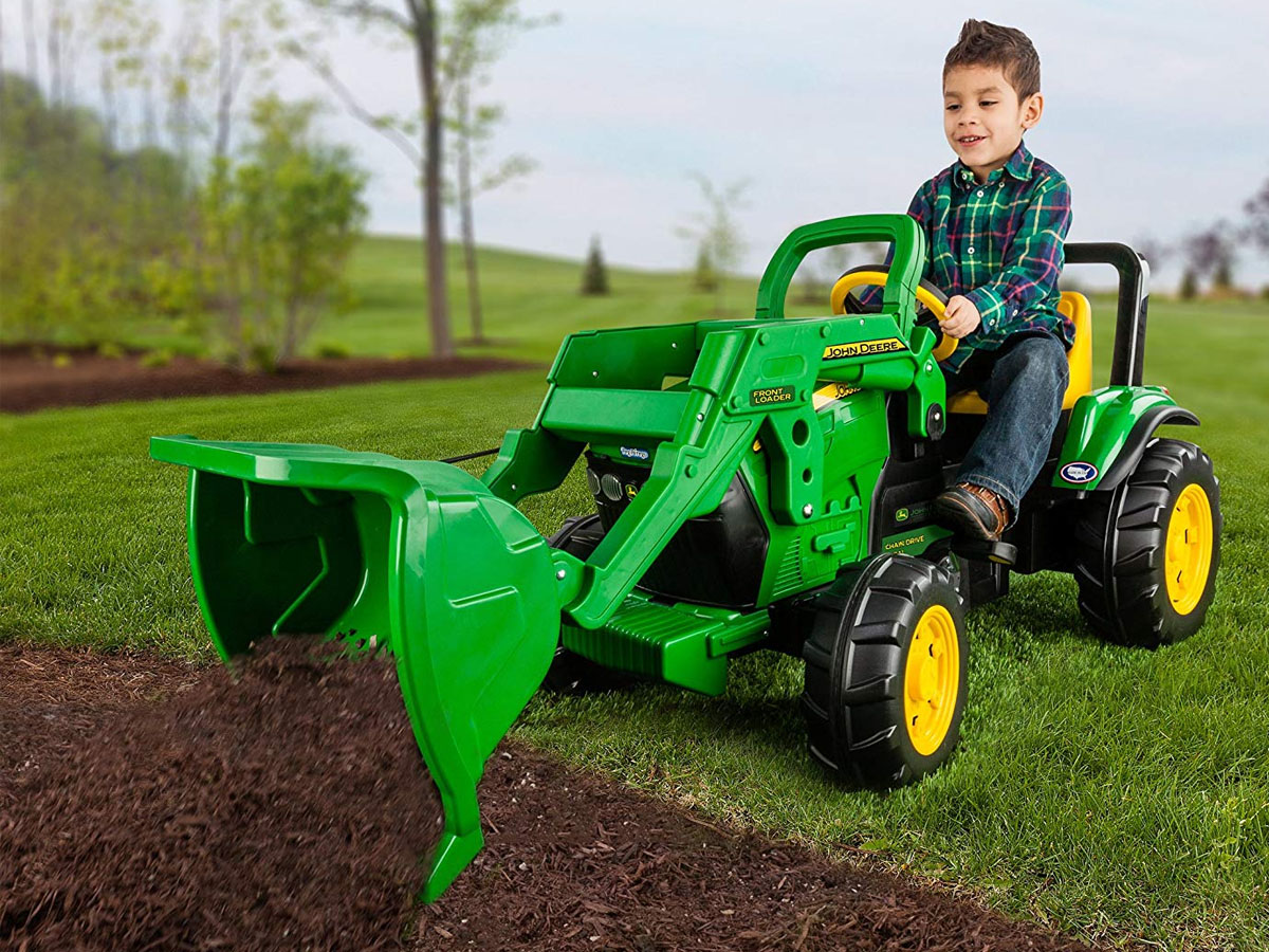 Peg Perego John Deere Front Loader Tractor de Pedales cargado frontal