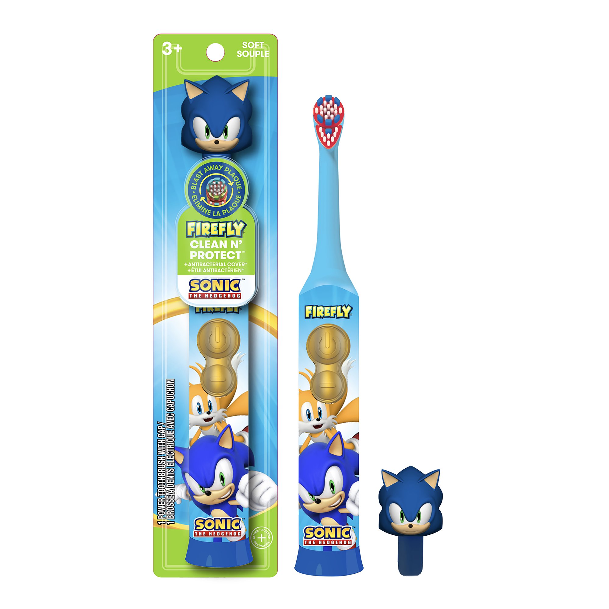 Cepillo de Dientes Eléctrico Baby Sonic y Antideslizante