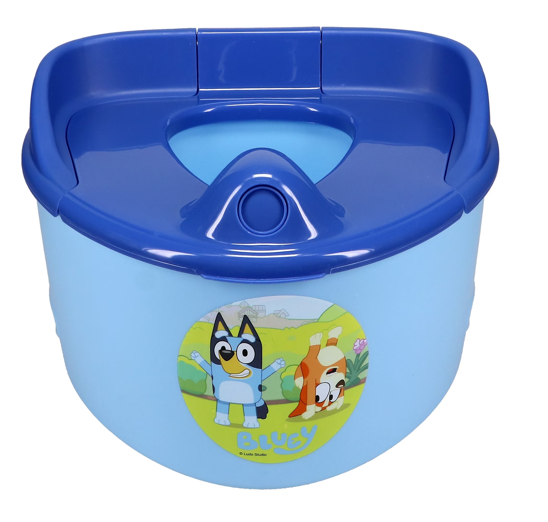 Baño entrenador 2 en 1 Bluey Azul Con Asiento Removible bacinica