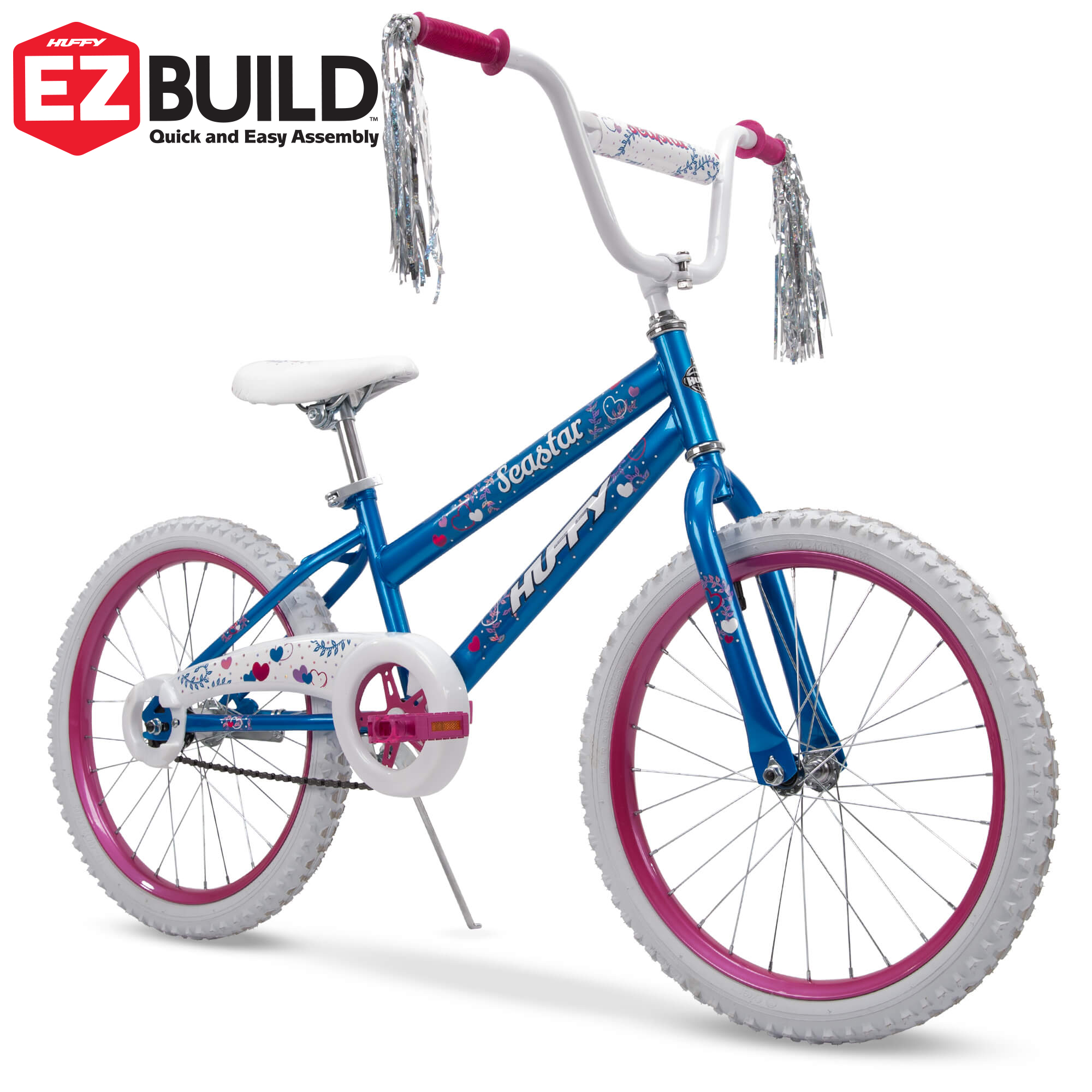 Bicicleta Huffy Rodada 20" Rosa Niña +5 Años