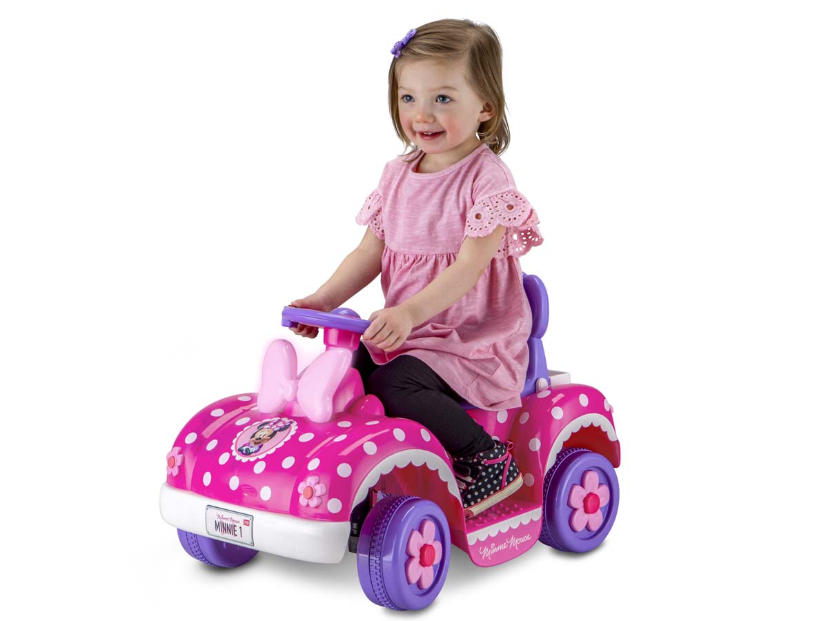 Cuatrimoto 6V Best Ride On Cars Disney Junior Minnie Mouse Rosa Niños 1.5-3 Años