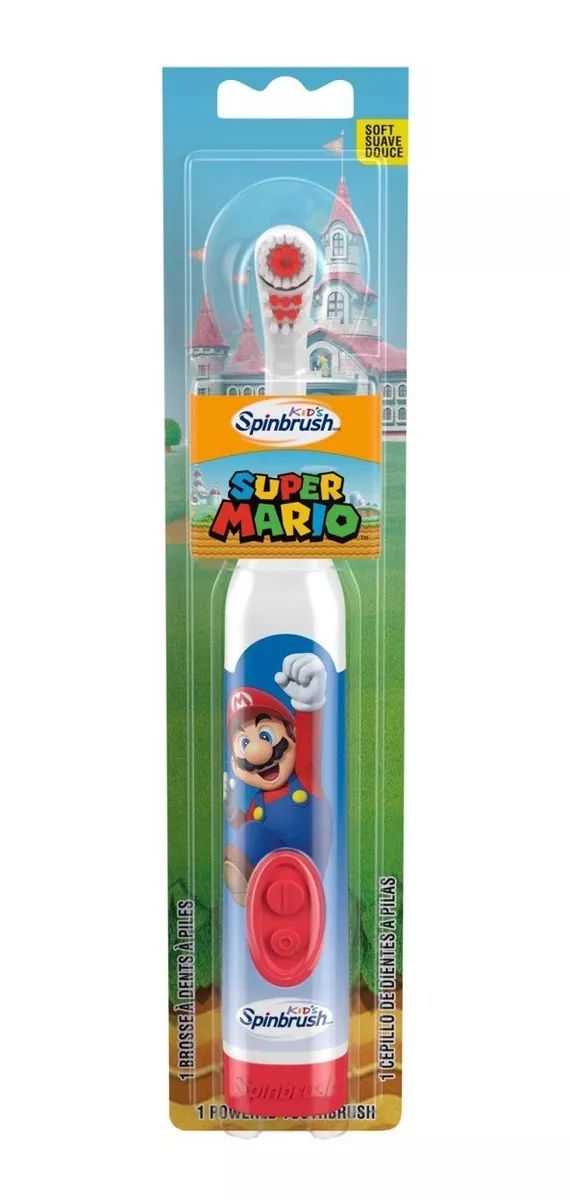Cepillo De Dientes Eléctrico Infantil Super Mario Bros