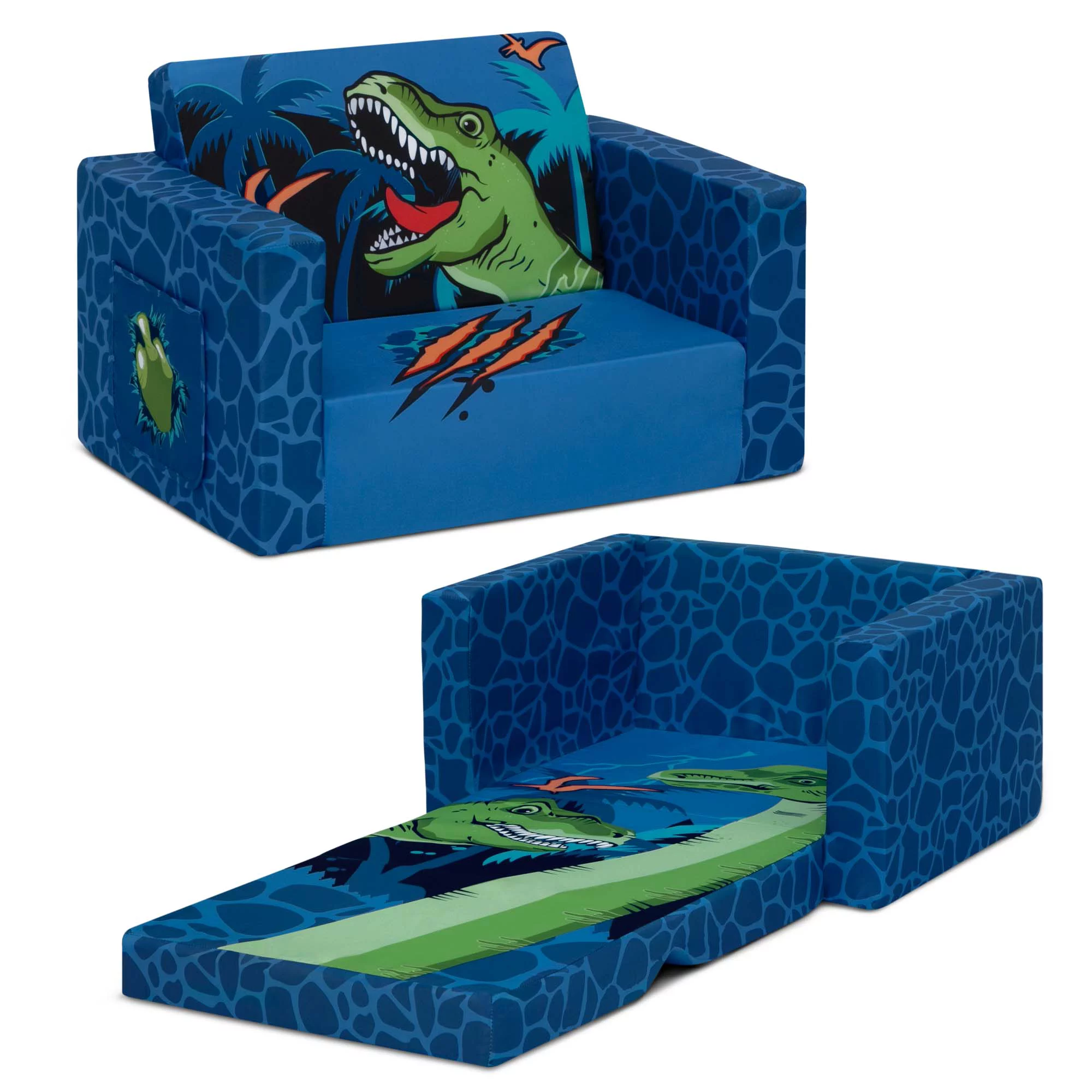 Sillón infantil 2 en 1 Delta Children Dinosaurio