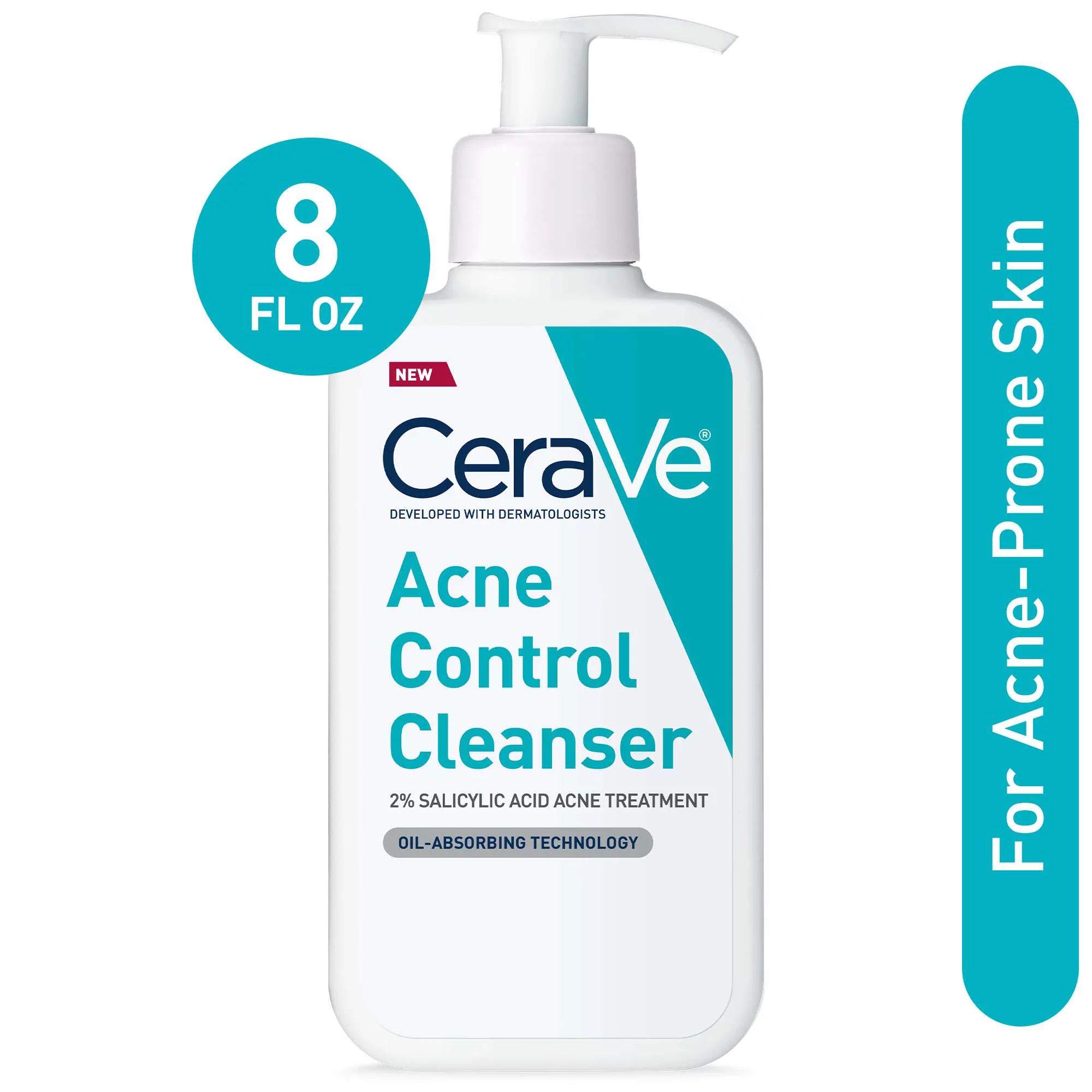 Cerave acne control limpiador facial 8oz 237ml envio gratis