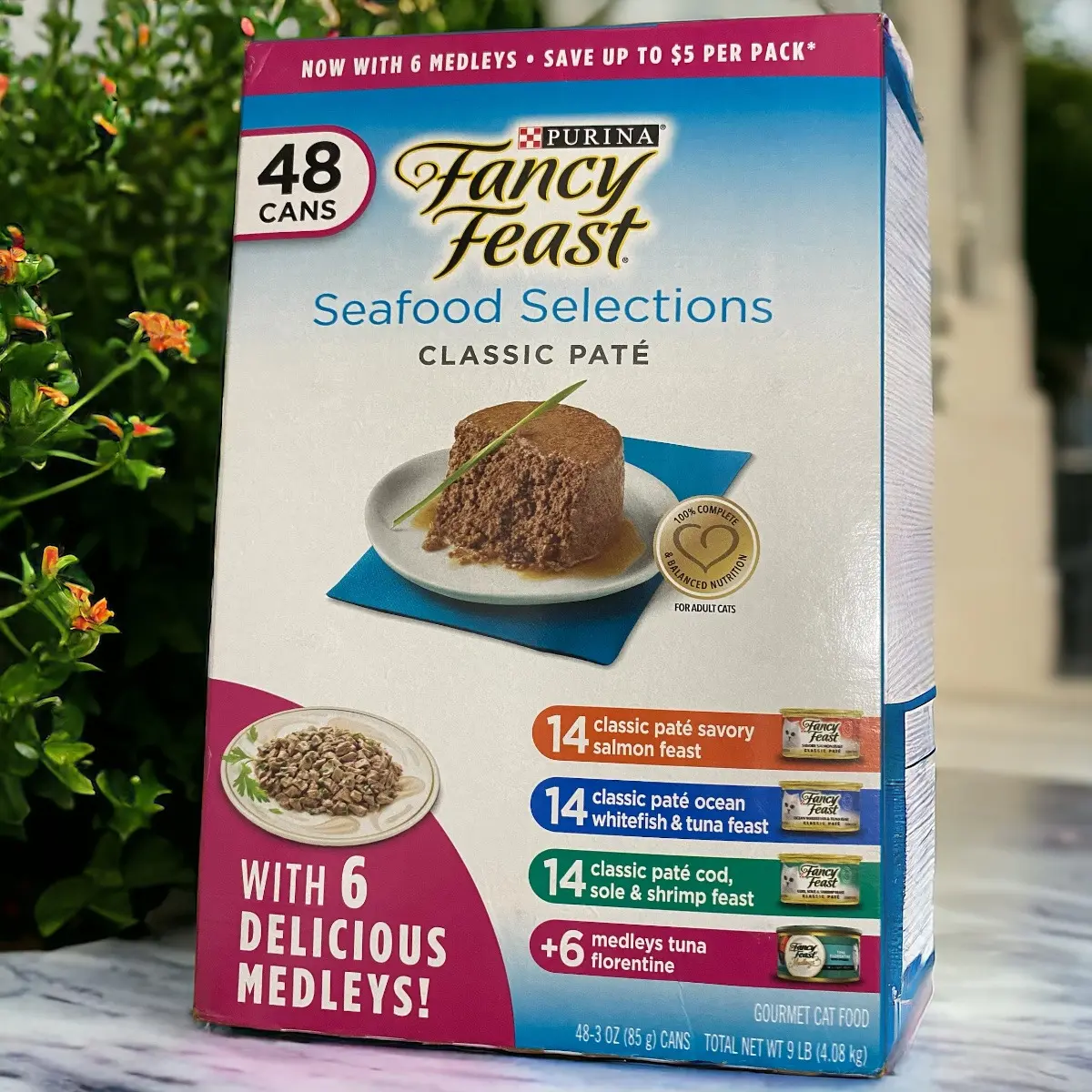 Fancy Feast Seefood Select Comida Humeda Para Gato 48 Latas