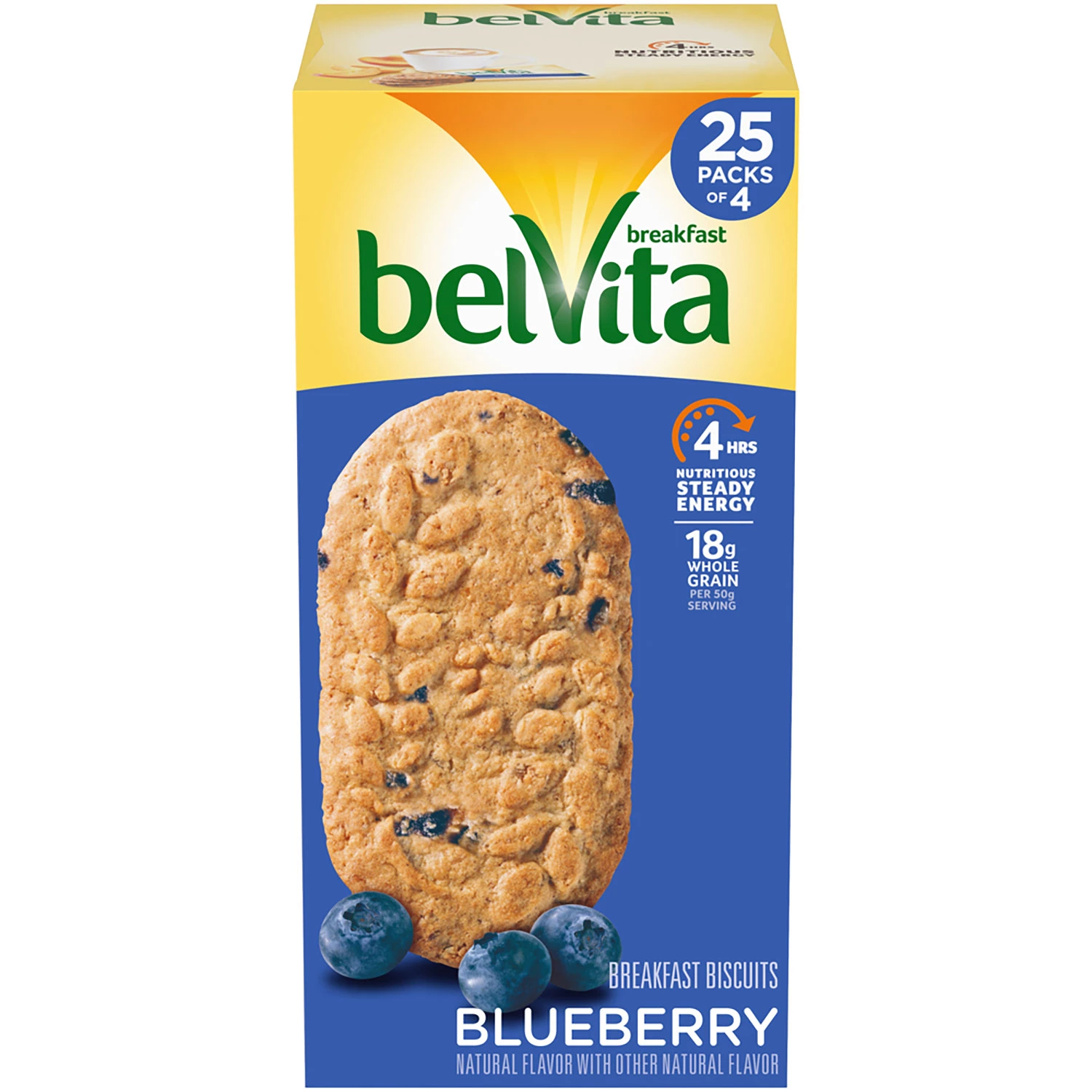 Galleta biscuit Belvita Arandano Blueberry 25 pack Kosher