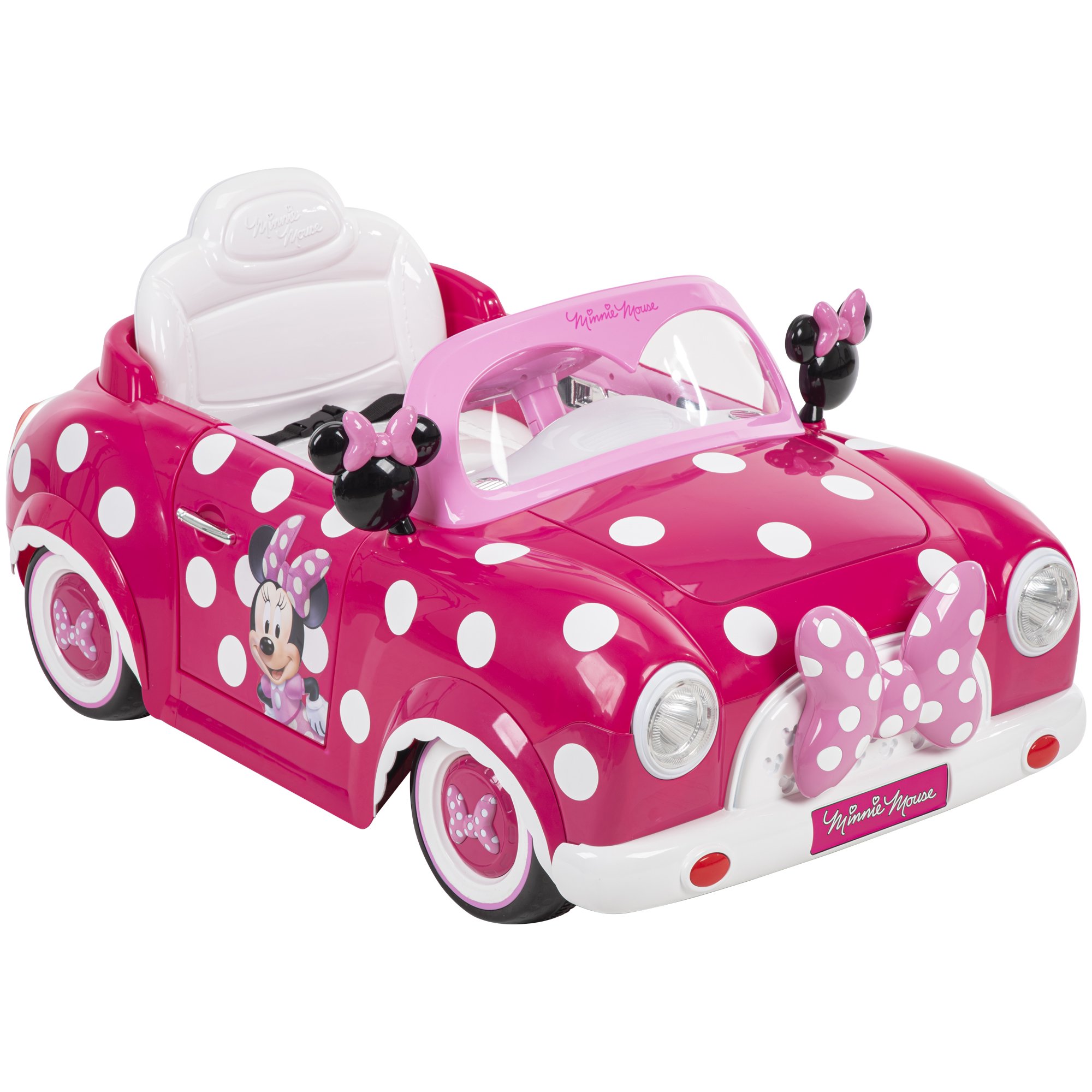 Carro Electrico 6 Volt Minnie Mouse Disney