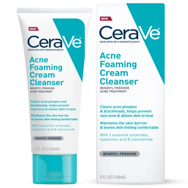 Cerave acne foaming cream cleanser crema espumosa 148ml
