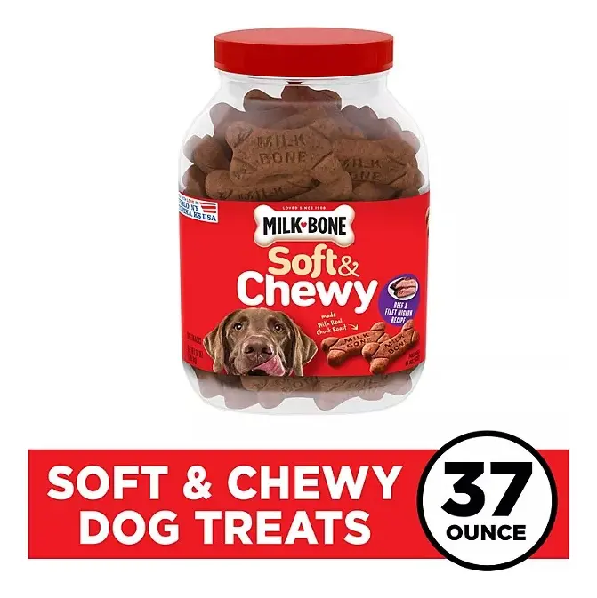 Milk bone soft chewy carne mignon 37 oz 1.05kg