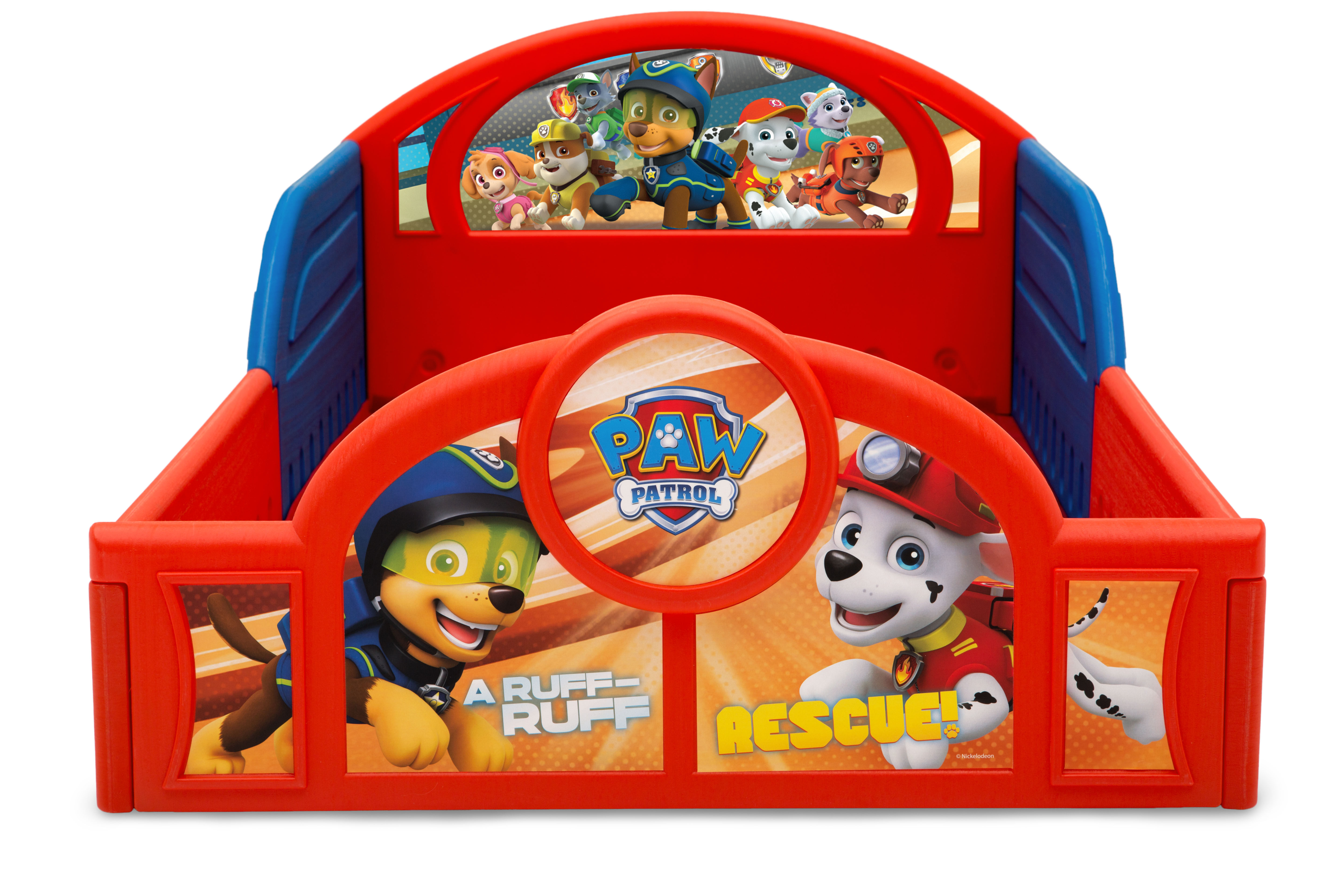 Cama Infantil Toddler Paw Patrol 2 en 1 Dormir Jugar