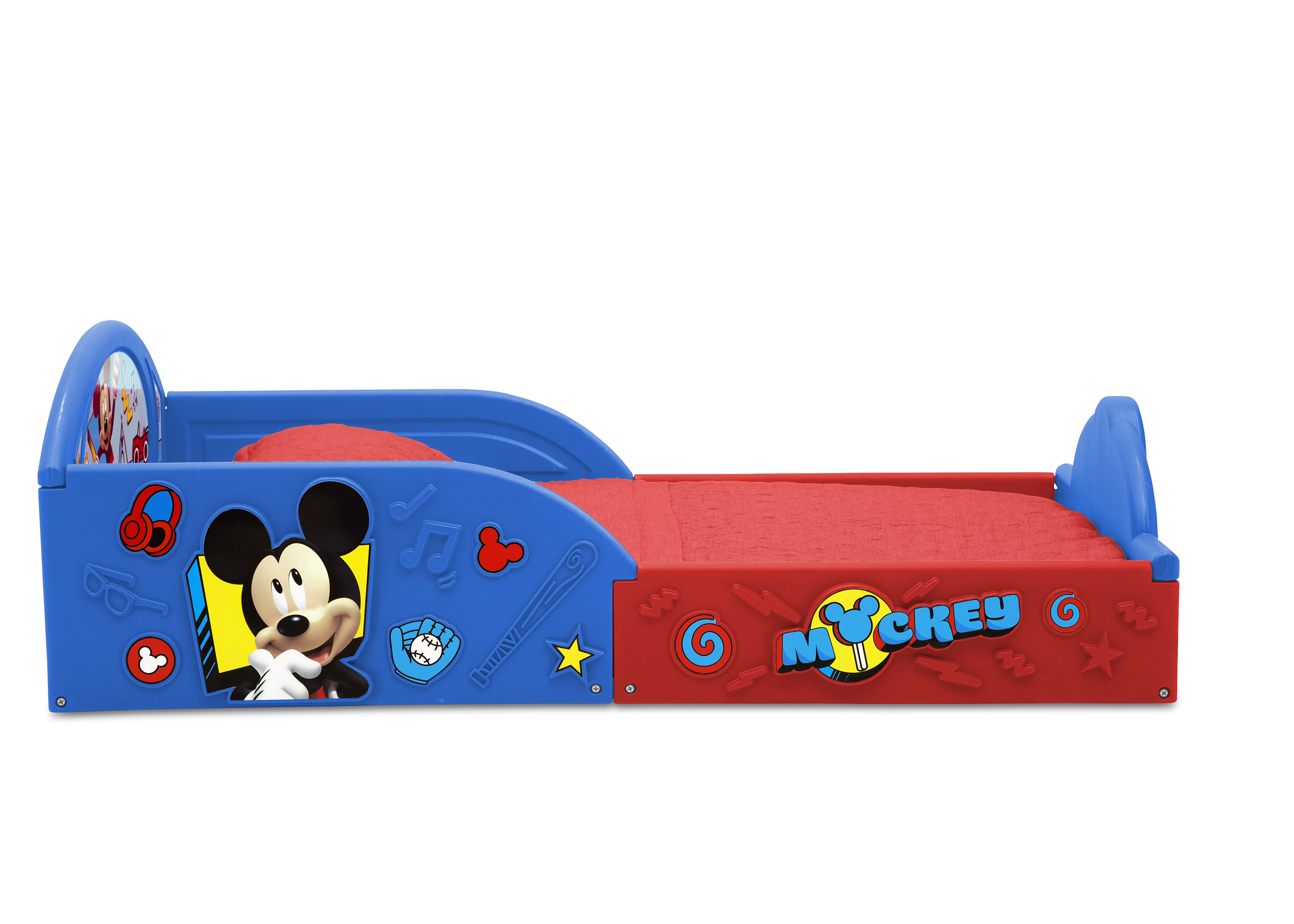 Cama Infantil Toddler Mickey Mouse 2 en 1 Dormir Jugar