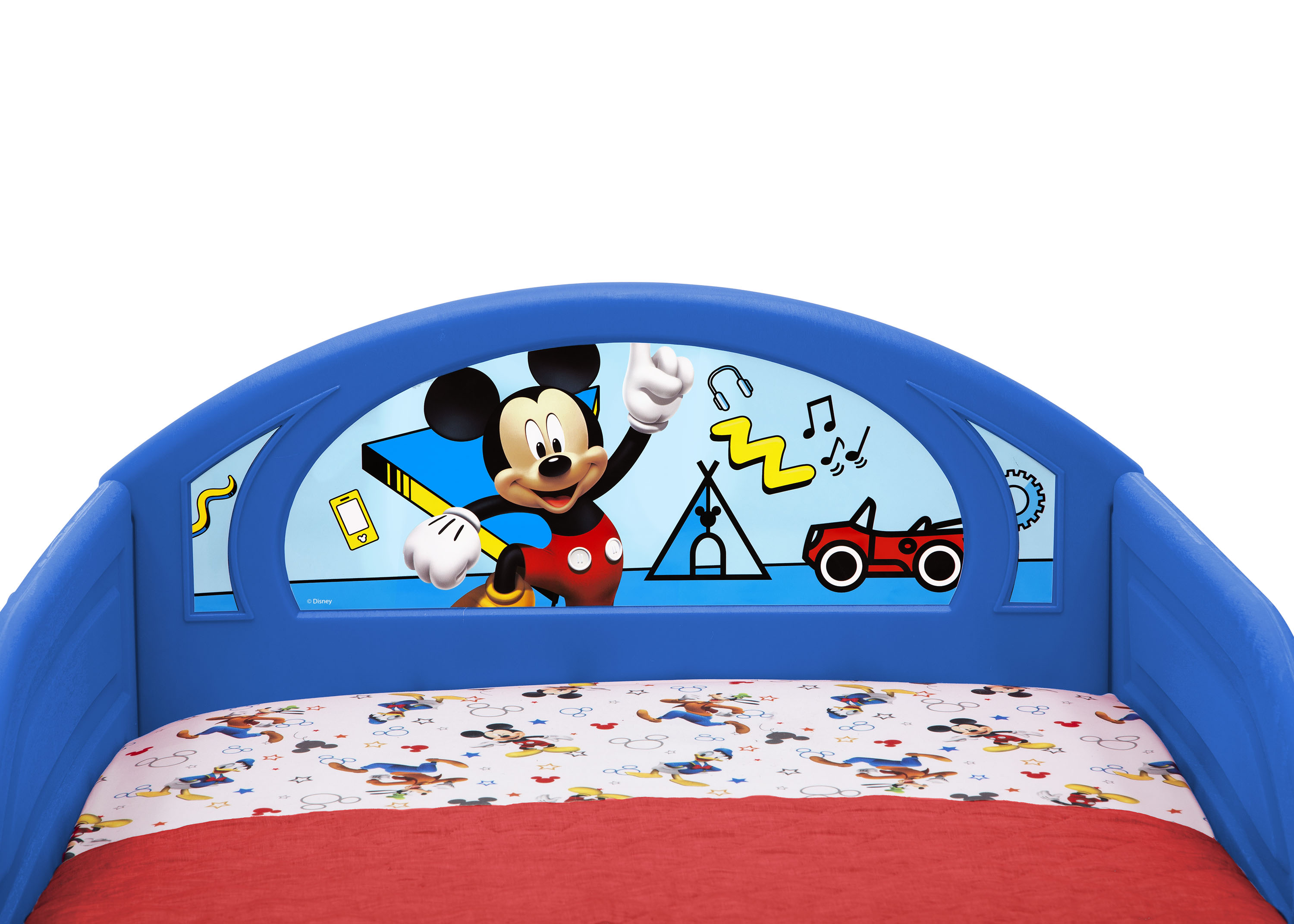 Cama Infantil Toddler Mickey Mouse 2 en 1 Dormir Jugar