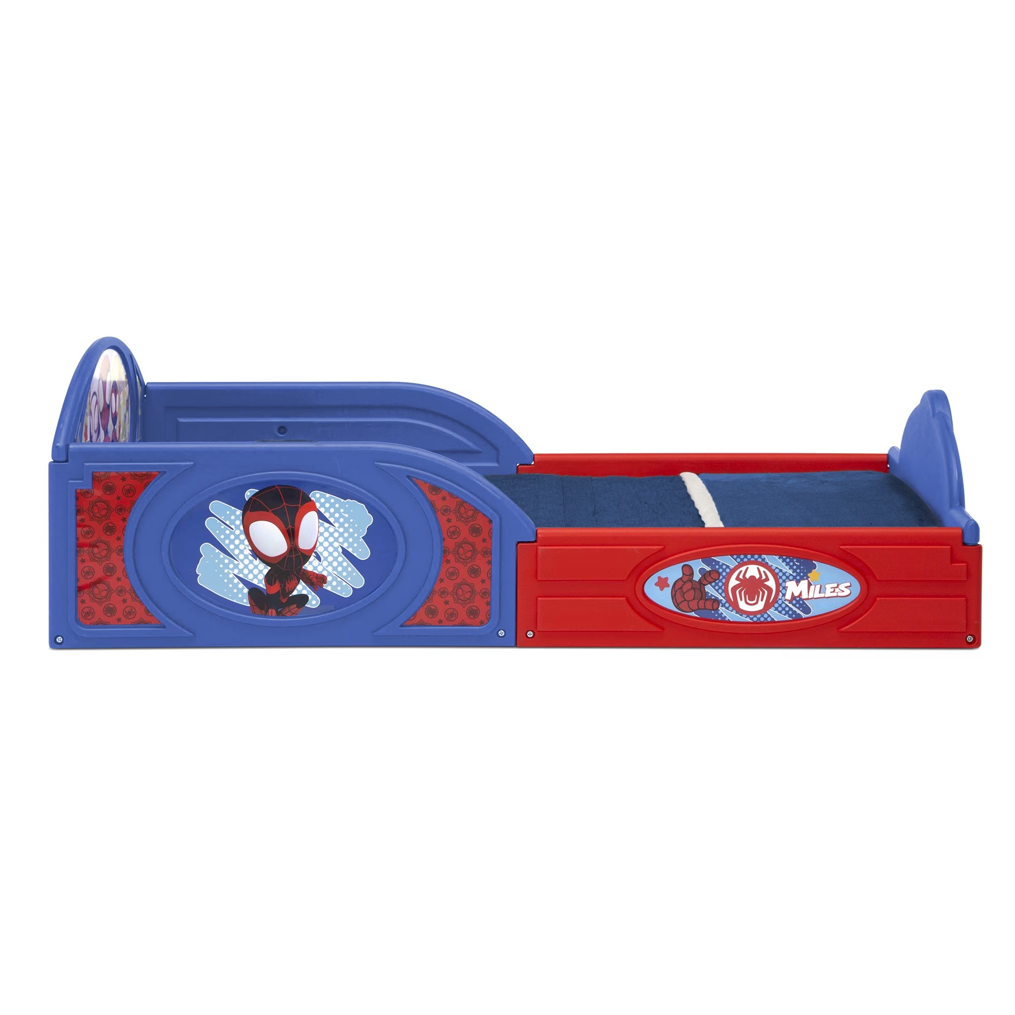 Cama Infantil Toddler Spidey y sus amigos 2 en 1 Dormir Jugar