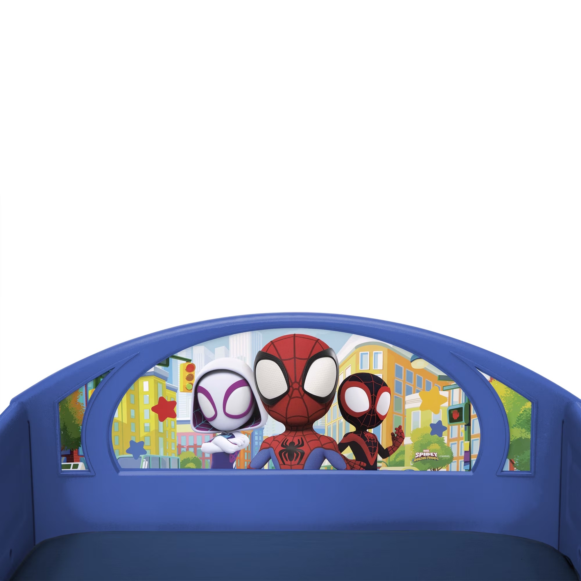 Cama Infantil Toddler Spidey y sus amigos 2 en 1 Dormir Jugar