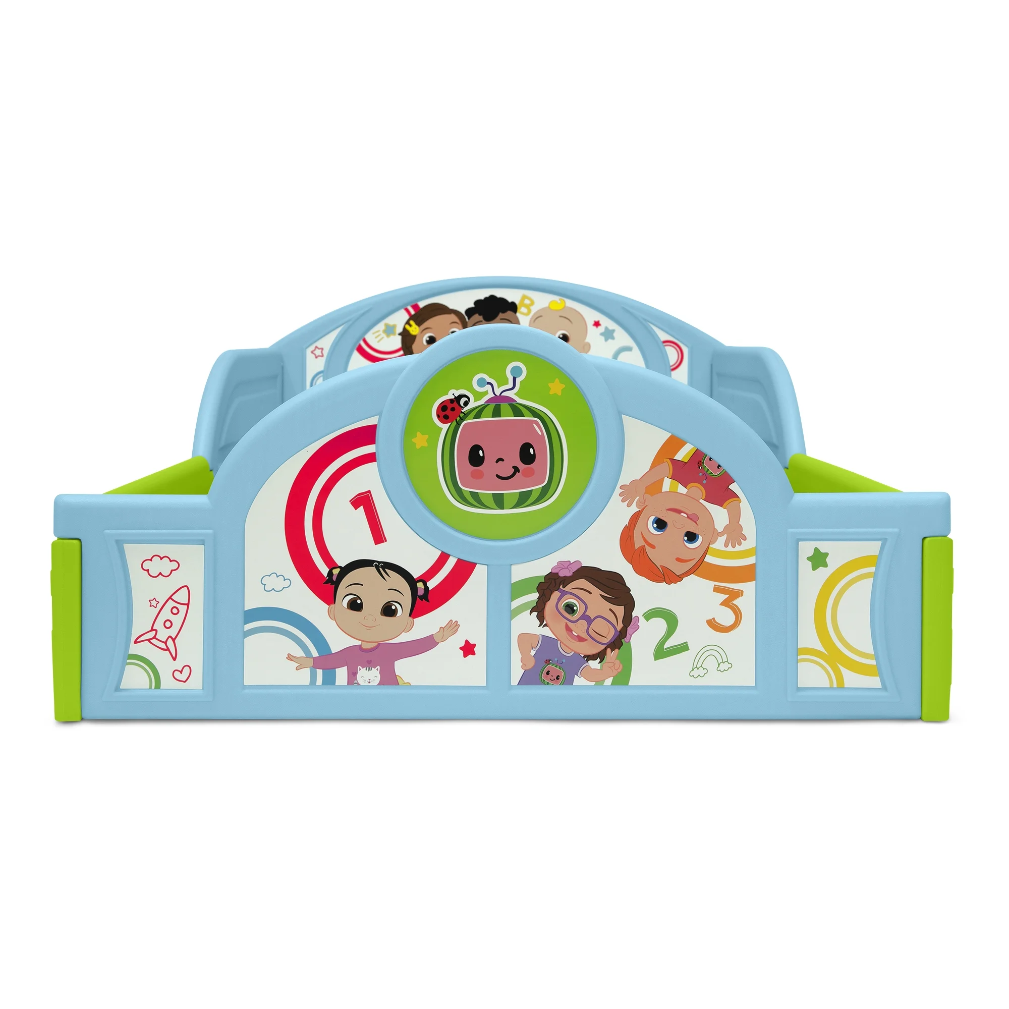 Cama Infantil Toddler Cocomelon 2 en 1 Dormir Jugar