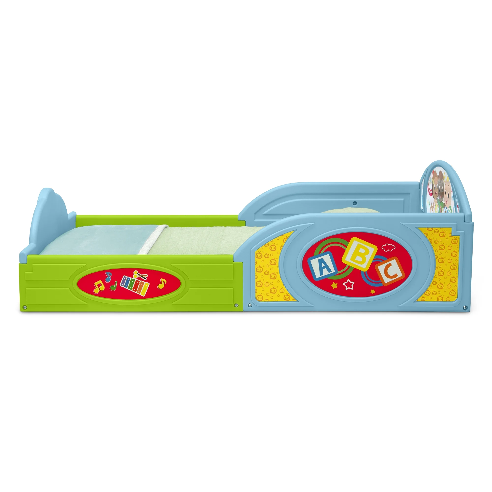 Cama Infantil Toddler Cocomelon 2 en 1 Dormir Jugar