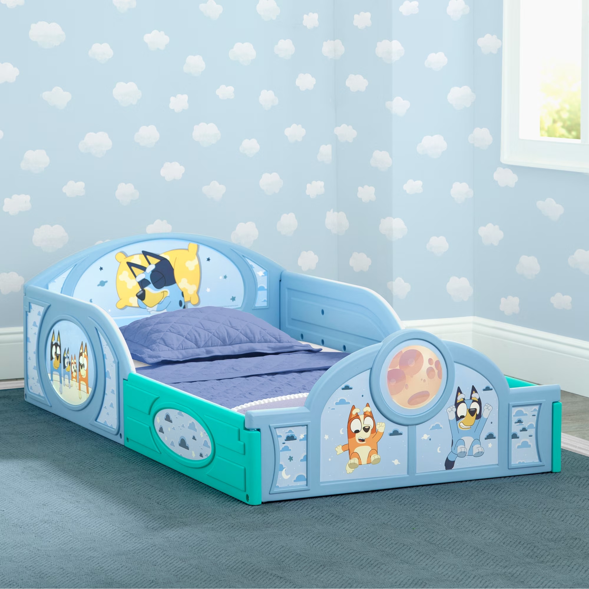 Cama Infantil Toddler Bluey 2 en 1 Dormir Jugar