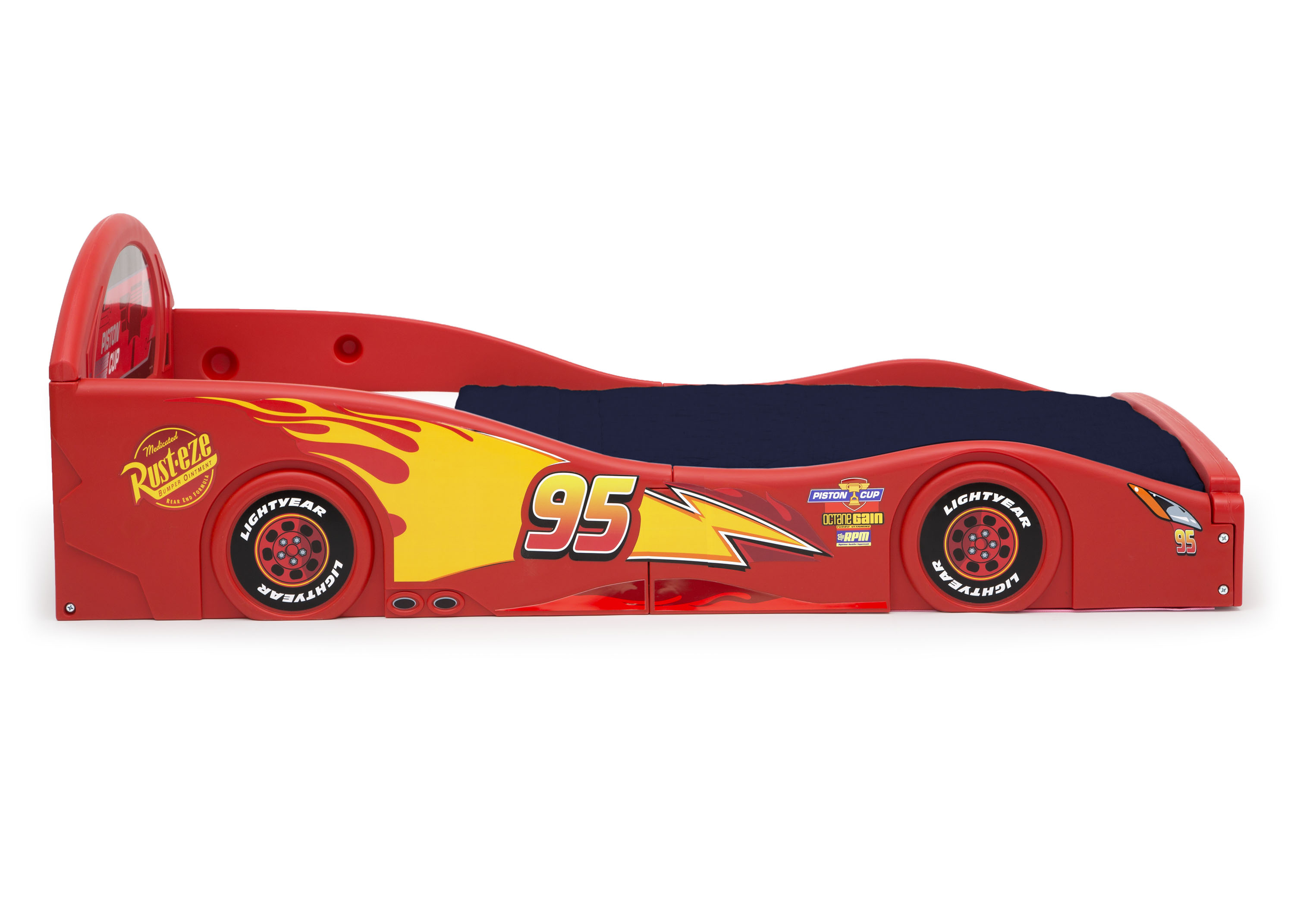 Cama Infantil Toddler Cars Mcqueen Disney 2 en 1 Dormir Jugar