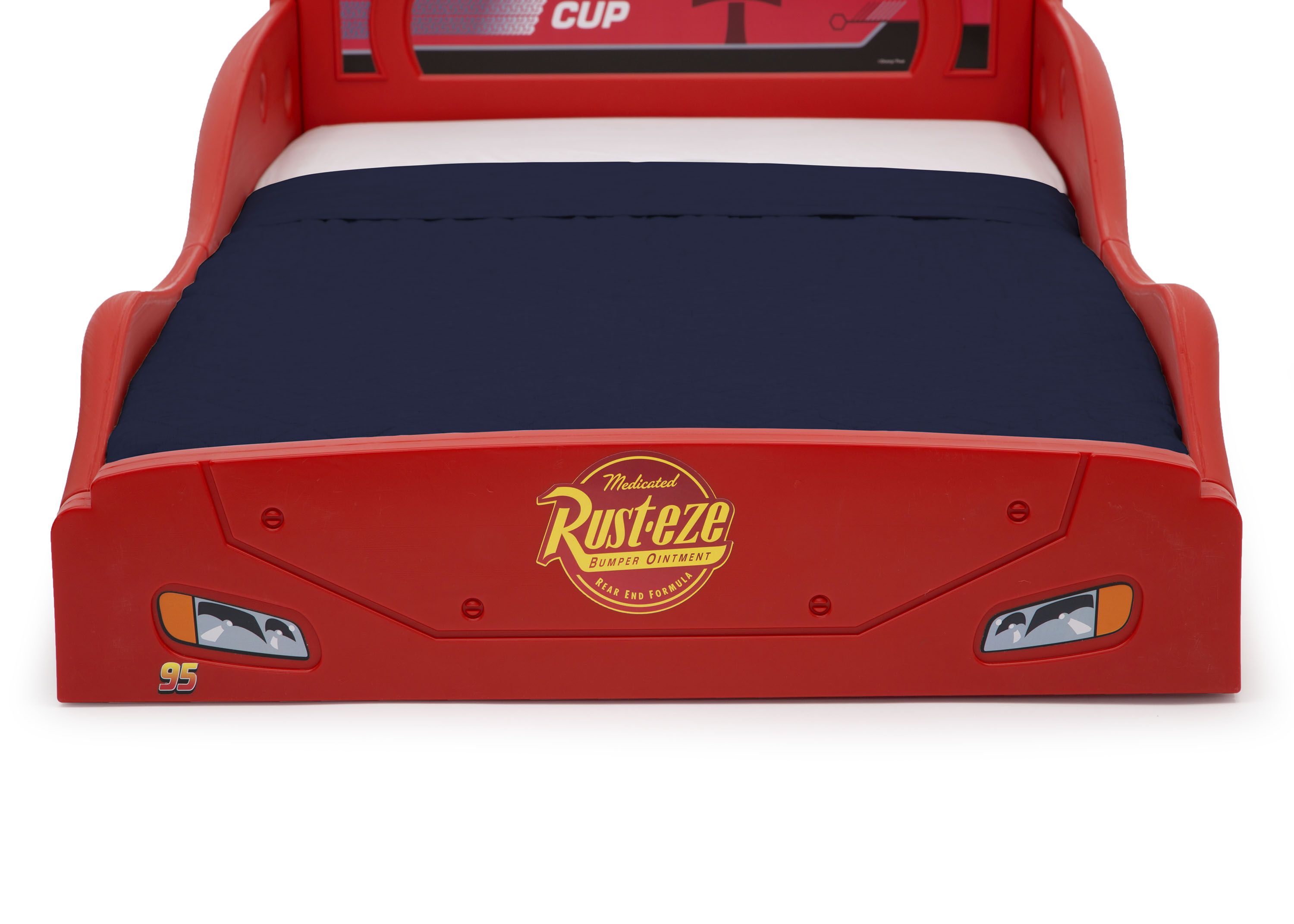 Cama Infantil Toddler Cars Mcqueen Disney 2 en 1 Dormir Jugar