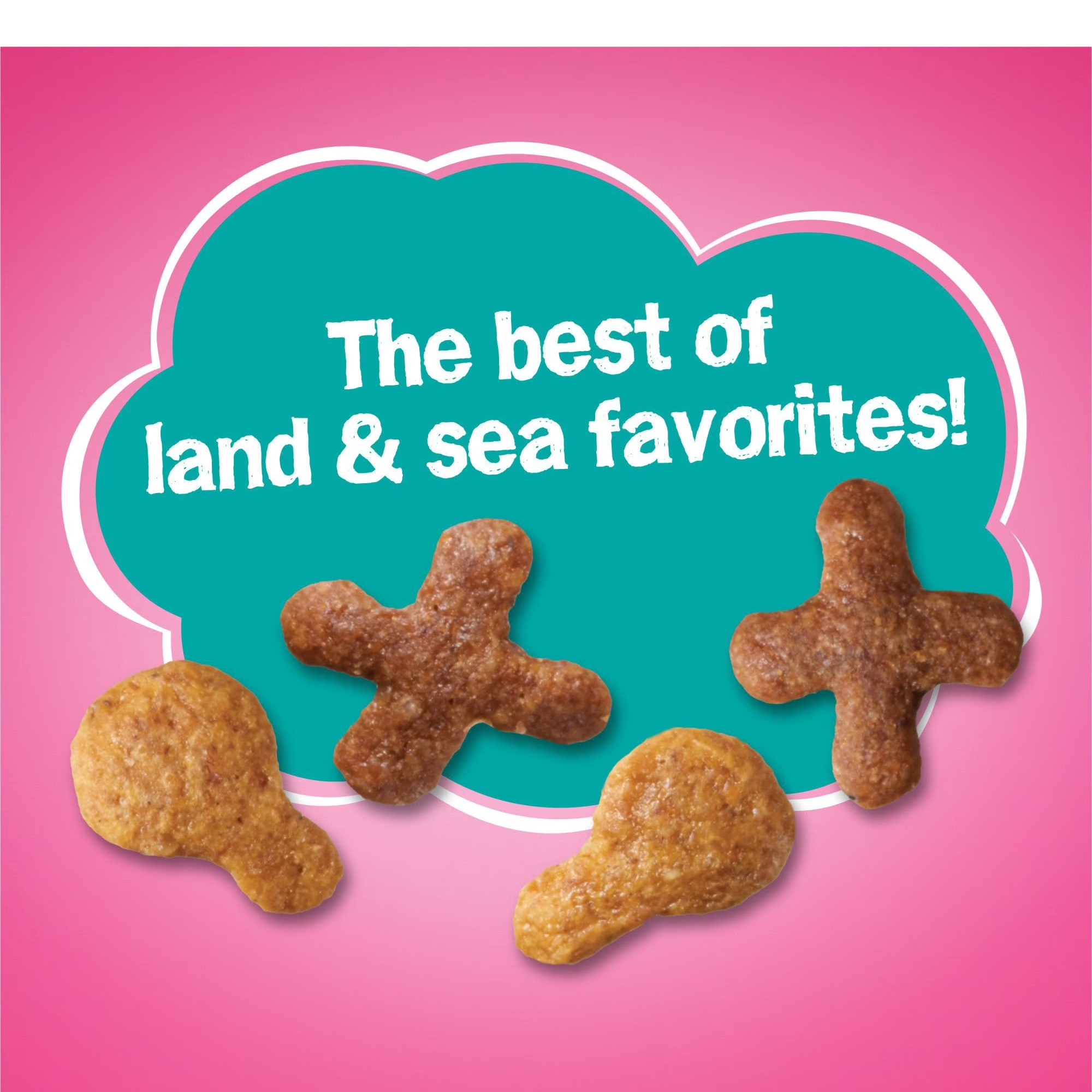 Friskies Land & Sea Adventures alimento seco para gato sabor a pollo y pescado de mar 14.5
