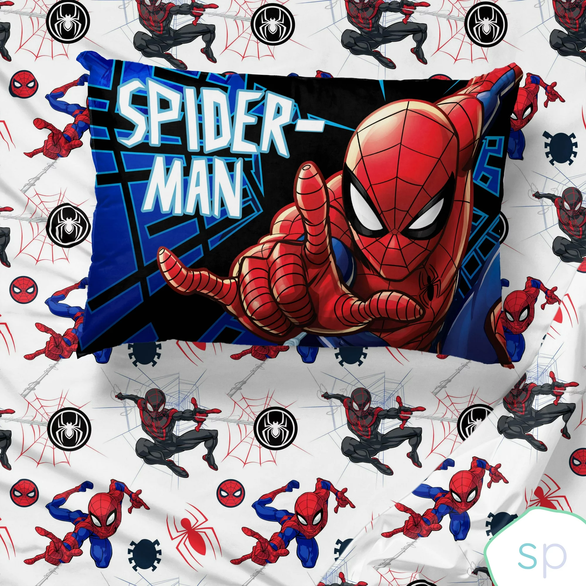 Juego de Sábanas Individual 3pz Spiderman