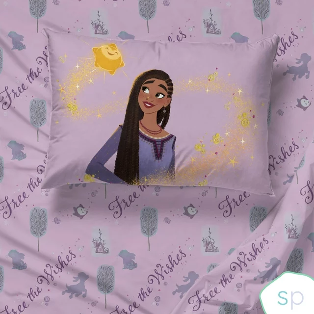 Juego de Sábanas Individual 3pz Wish Morado