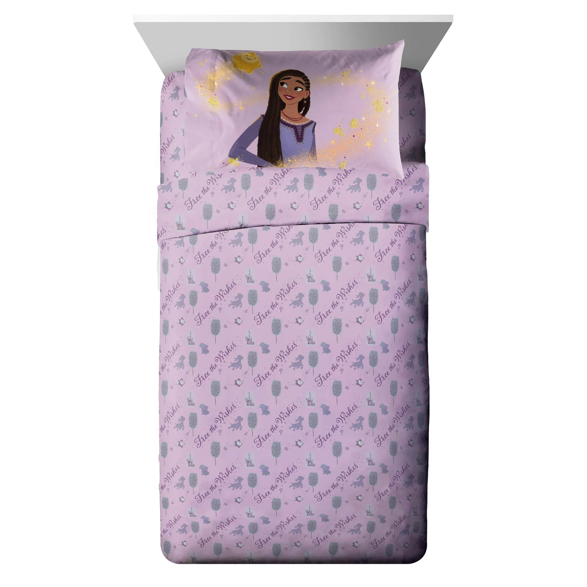Juego de Sábanas Individual 3pz Wish Morado