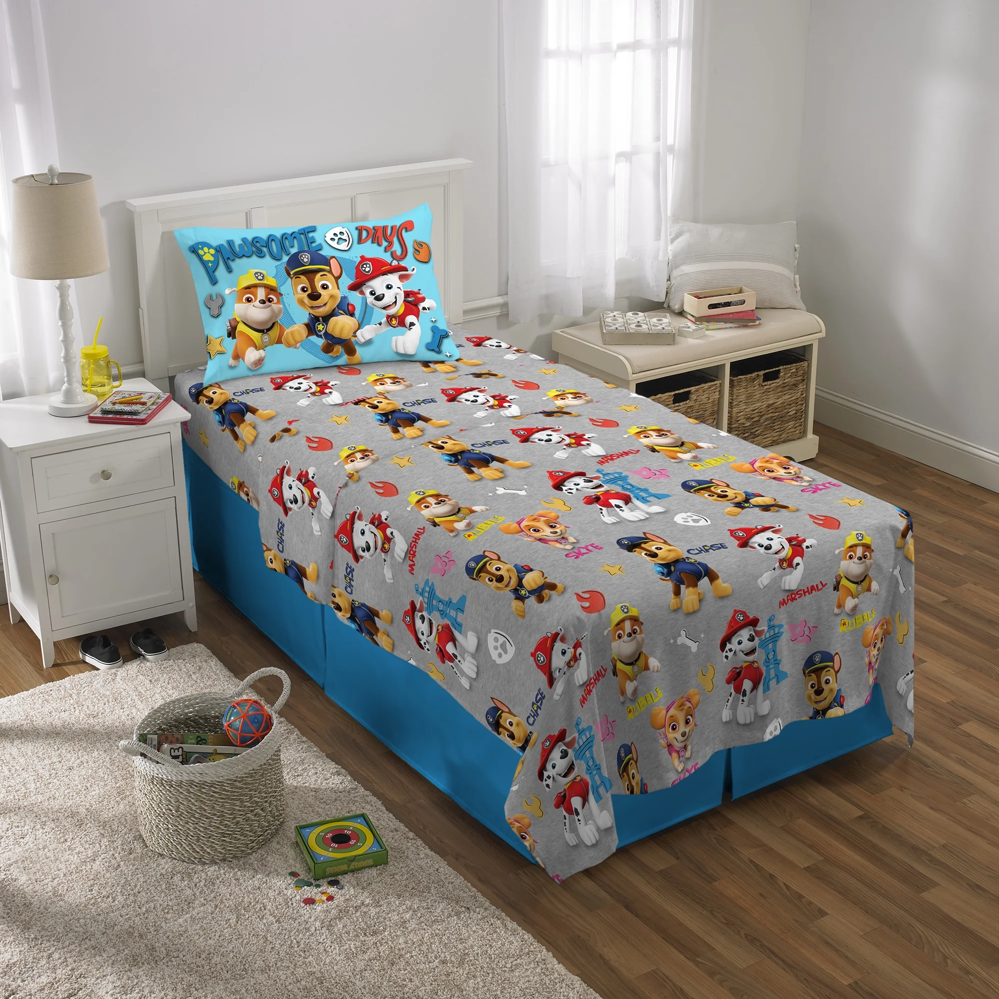 Juego de Sábanas Individual 3pz Paw Patrol