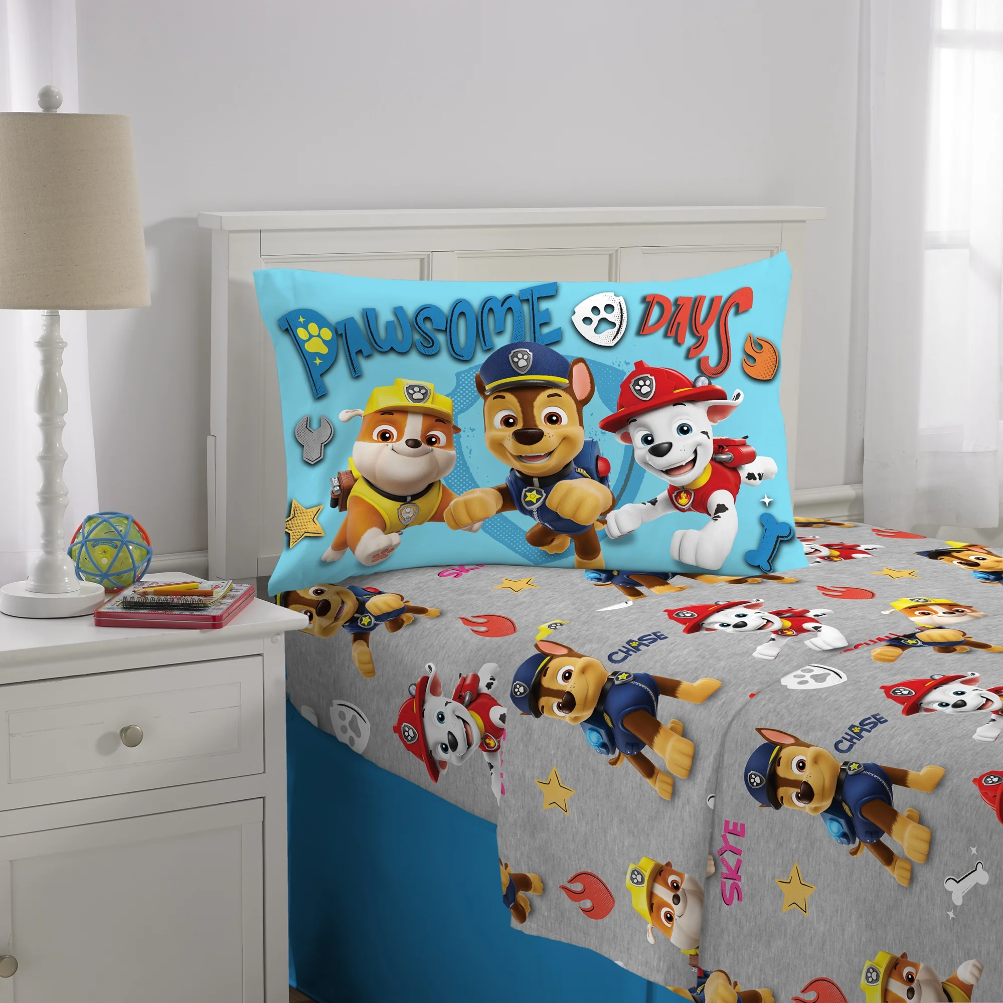 Juego de Sábanas Individual 3pz Paw Patrol
