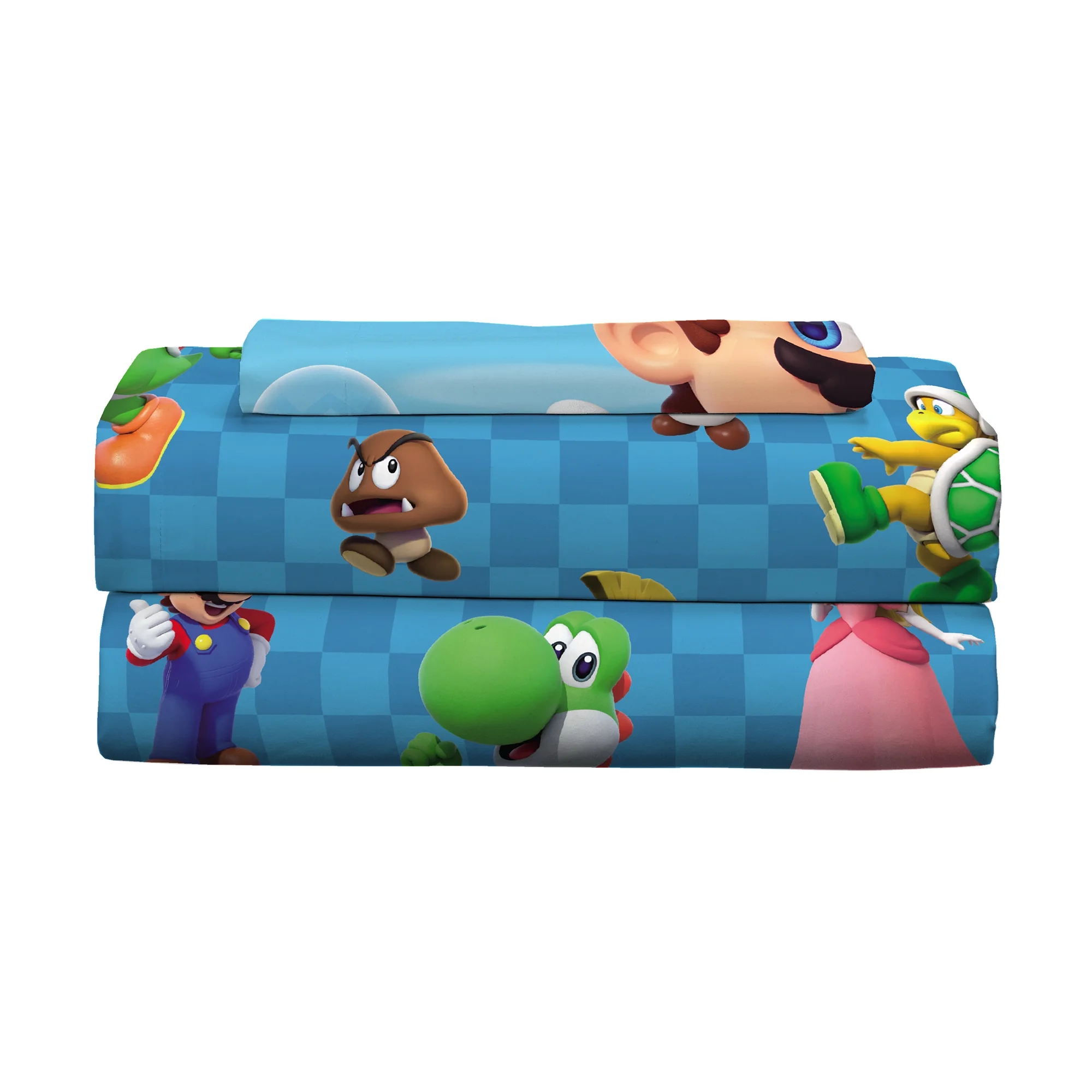 Juego de Sábanas Individual 3pz Mario Bros