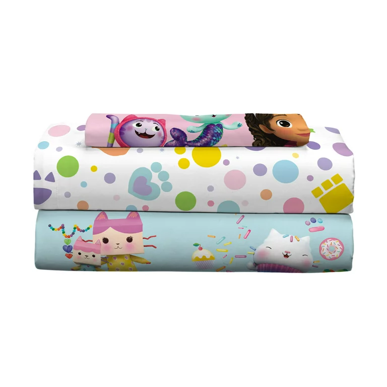 Juego de Sábanas Individual 3pz Gabby Dollhouse