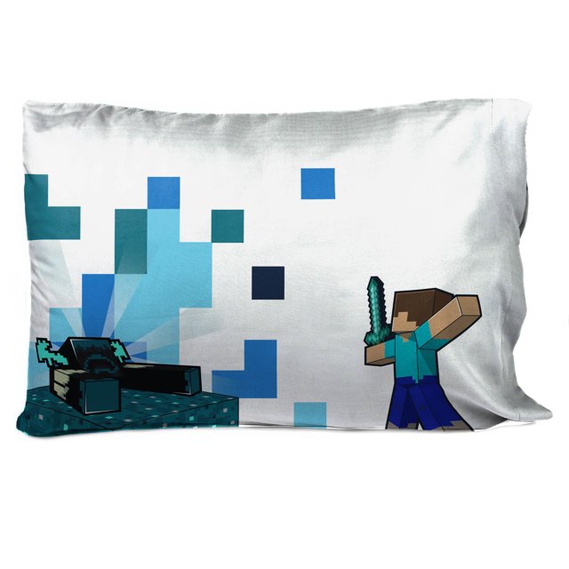 Juego de Sábanas Individual 3pz Minecraft