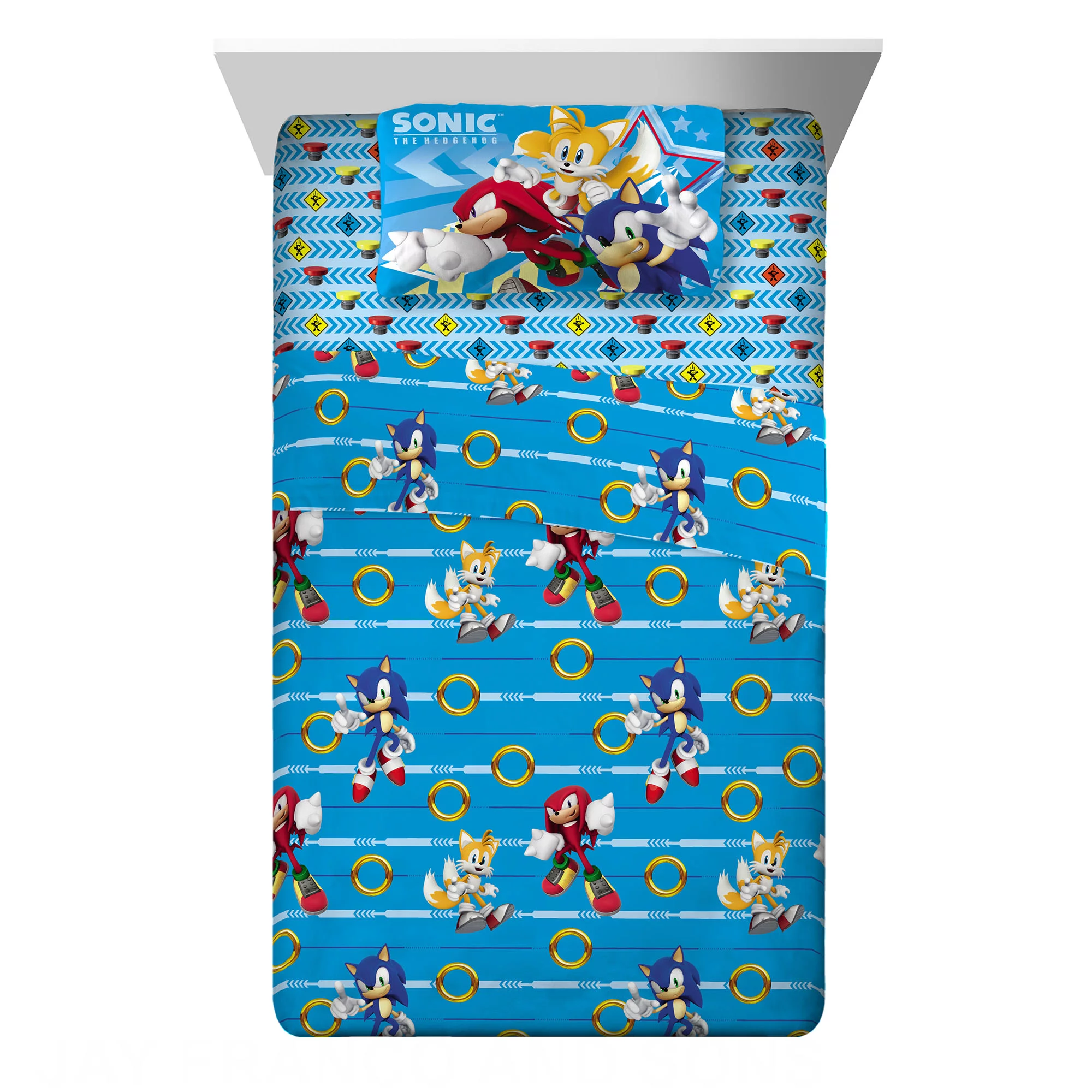 Juego De Sabana Tamaño Matrimonial 4 Pz Sonic