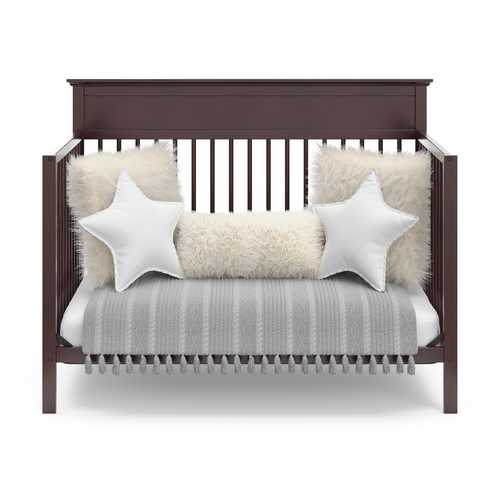 Cuna Storkcraft Horizon convertible 5 en 1 Espresso Cafe